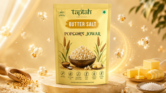 Organic Jowar Pops - Butter Salt (4 pack)