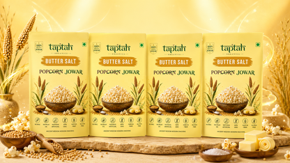 Organic Jowar Pops - Butter Salt (4 pack)