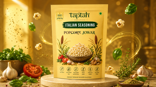 Organic Jowar Pops - Italian Seasoning (4 pack)