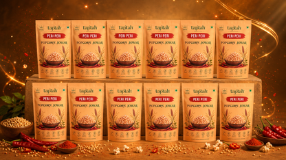Organic Jowar Pops - Peri Peri (4 pack)